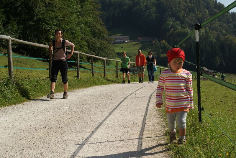 Wanderung zur Hochsteinalm 2011